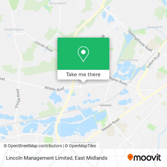 Lincoln Management Limited map