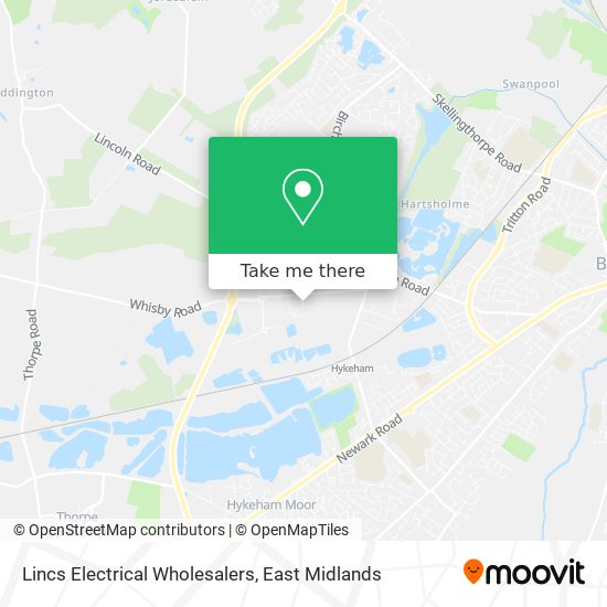 Lincs Electrical Wholesalers map