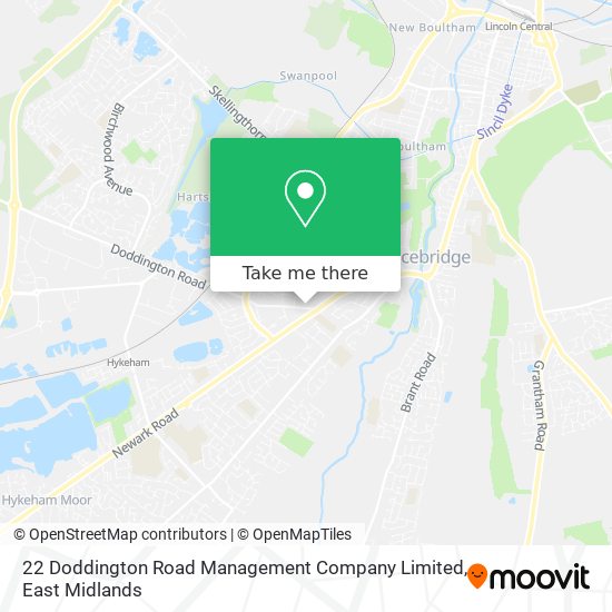 22 Doddington Road Management Company Limited map
