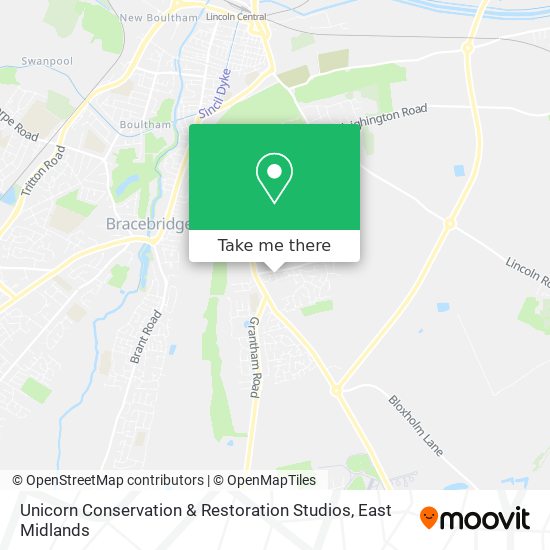 Unicorn Conservation & Restoration Studios map