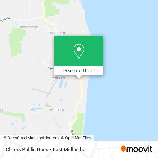 Cheers Public House map