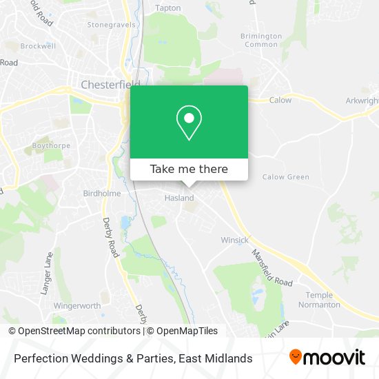 Perfection Weddings & Parties map