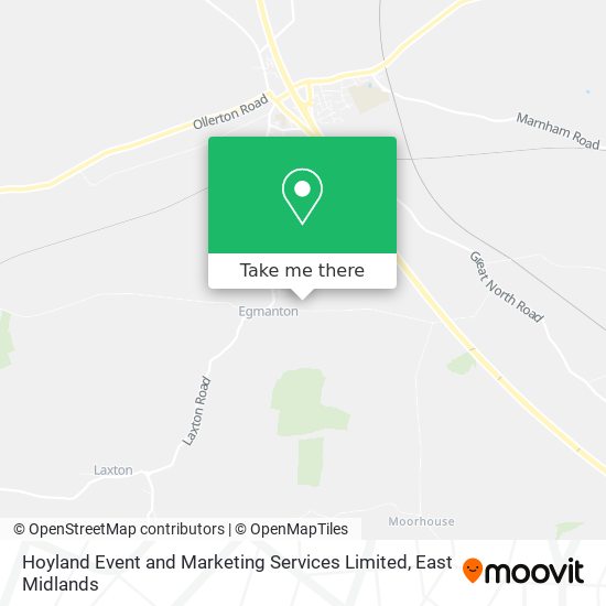 Hoyland Event and Marketing Services Limited map