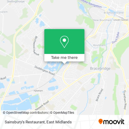 Sainsbury's Restaurant map