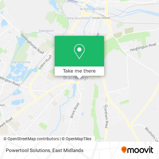 Powertool Solutions map