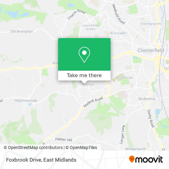 Foxbrook Drive map
