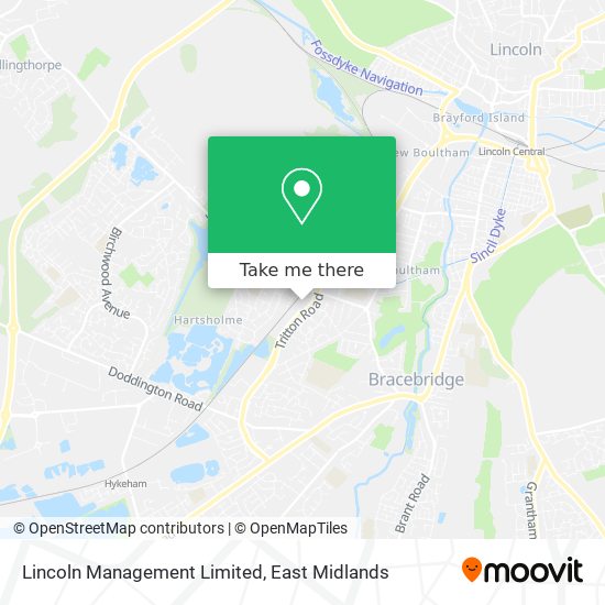Lincoln Management Limited map
