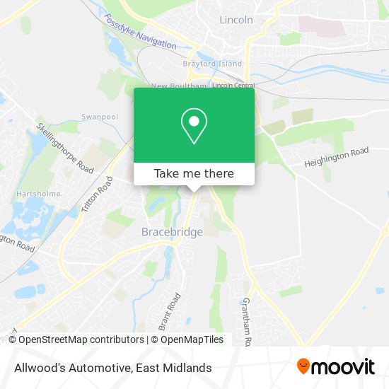 Allwood's Automotive map