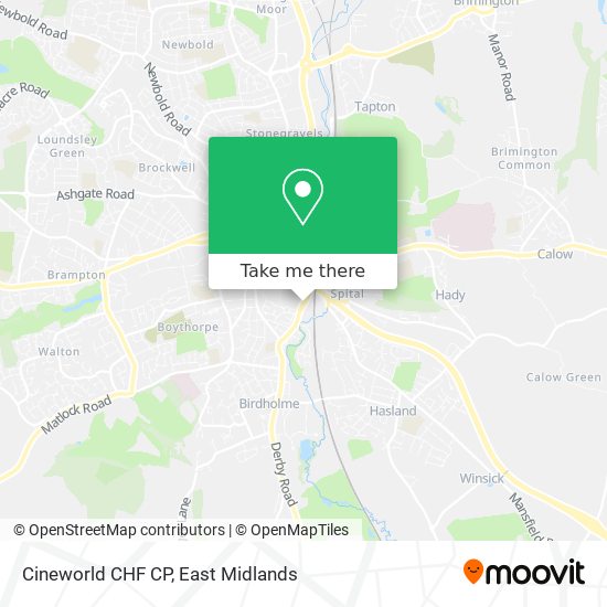 Cineworld CHF CP map