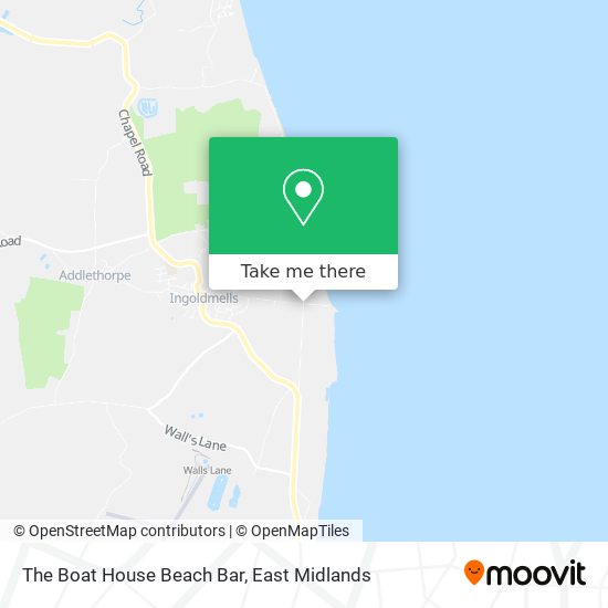 The Boat House Beach Bar map