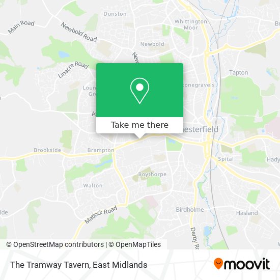 The Tramway Tavern map