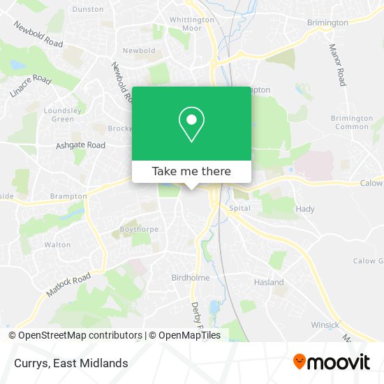 Currys map