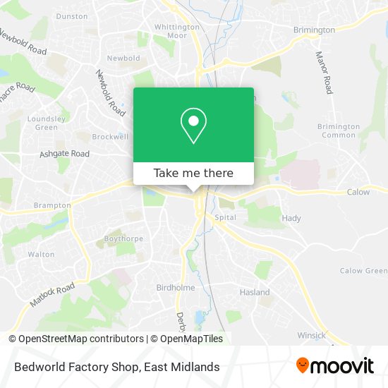 Bedworld Factory Shop map