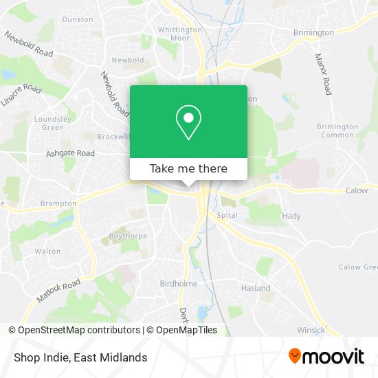 Shop Indie map