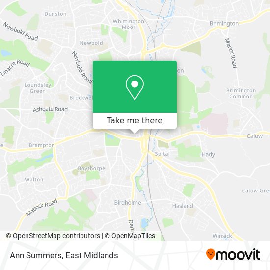 Ann Summers map