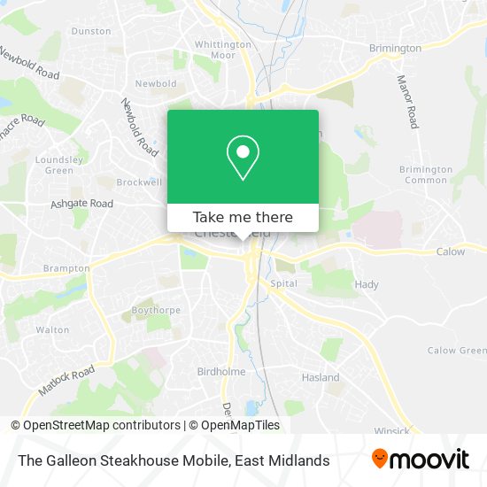 The Galleon Steakhouse Mobile map