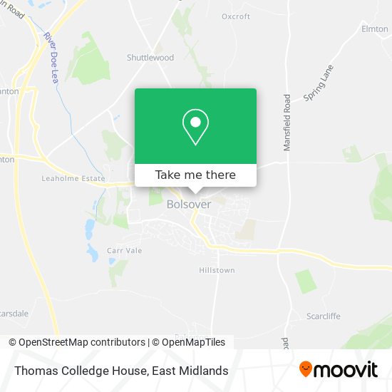 Thomas Colledge House map