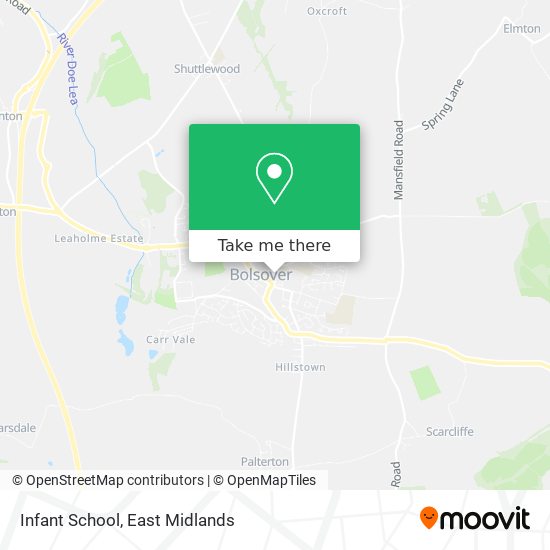 Infant School map