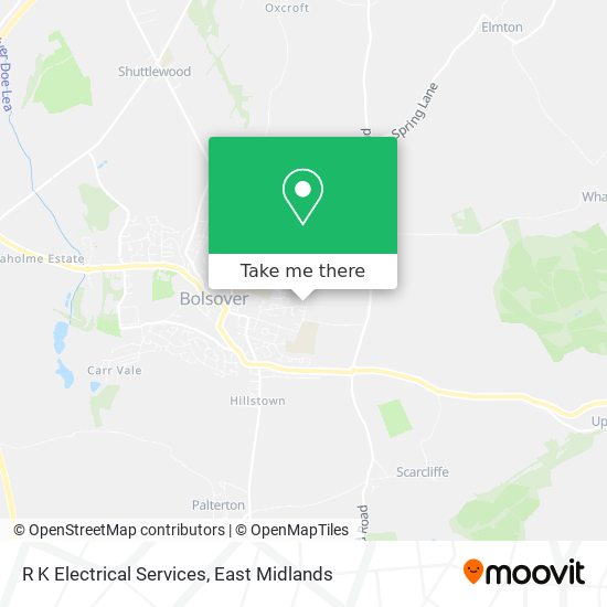 R K Electrical Services map