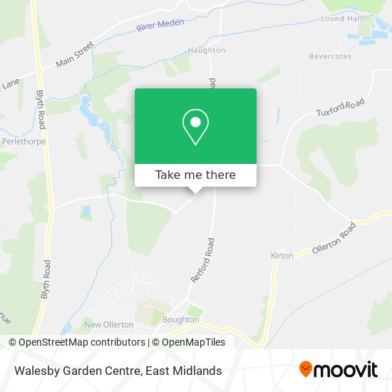 Walesby Garden Centre map