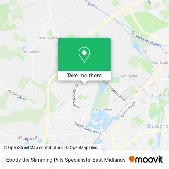 Ebody the Slimming Pills Specialists map
