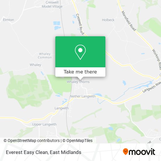 Everest Easy Clean map