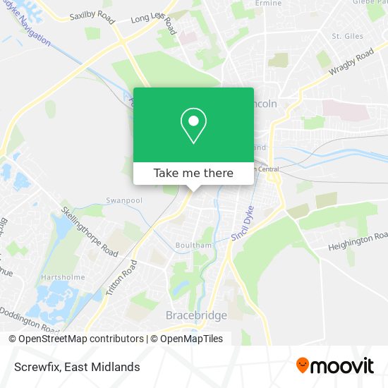 Screwfix map