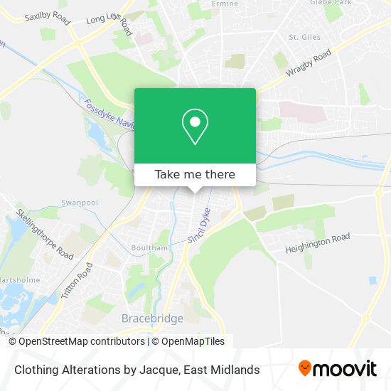 Clothing Alterations by Jacque map