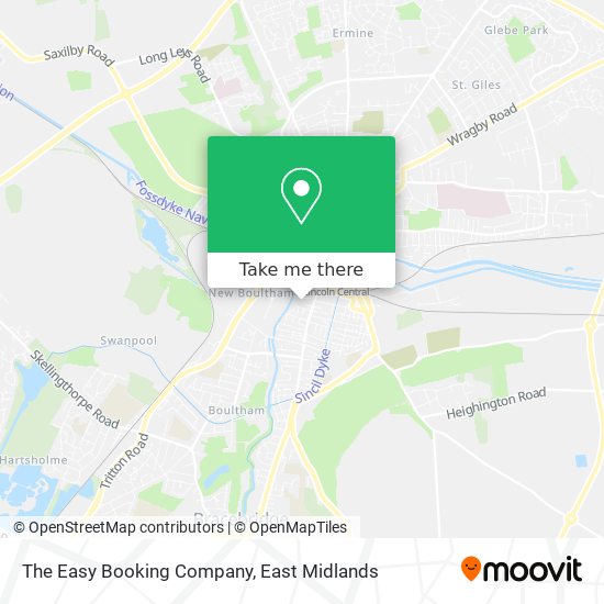 The Easy Booking Company map