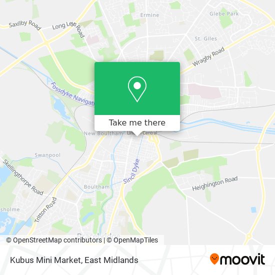 Kubus Mini Market map