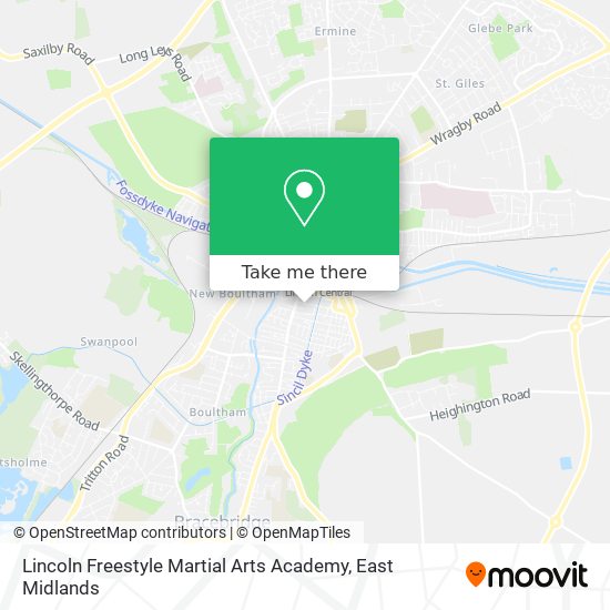 Lincoln Freestyle Martial Arts Academy map