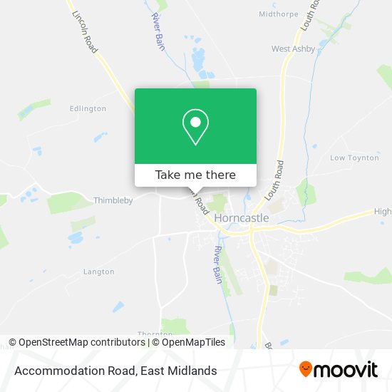 Accommodation Road map