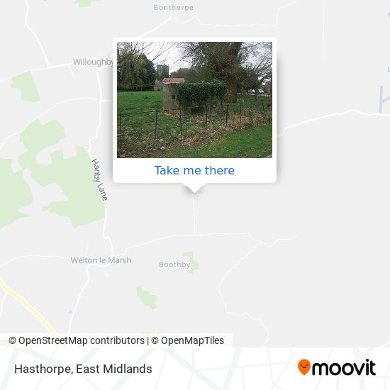 Hasthorpe map