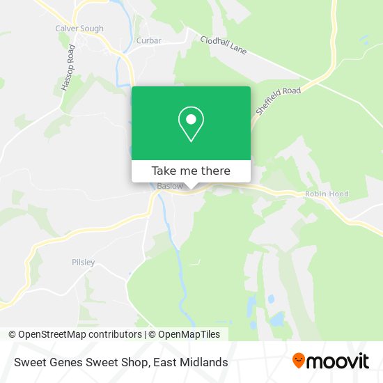 Sweet Genes Sweet Shop map