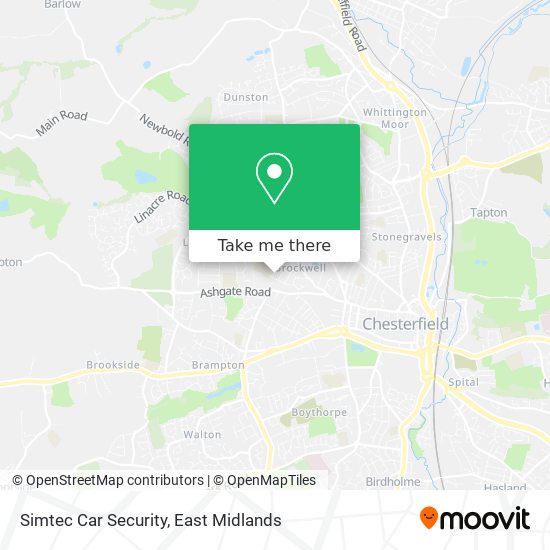 Simtec Car Security map