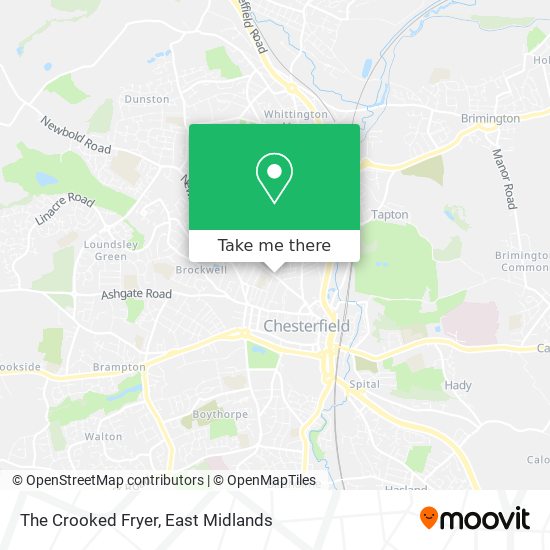 The Crooked Fryer map