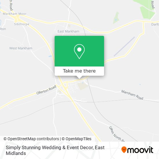 Simply Stunning Wedding & Event Decor map