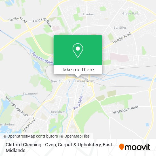 Clifford Cleaning - Oven, Carpet & Upholstery map