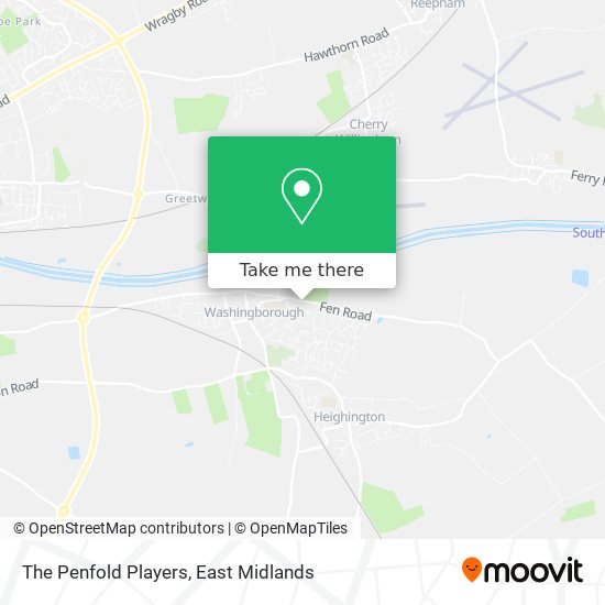 The Penfold Players map