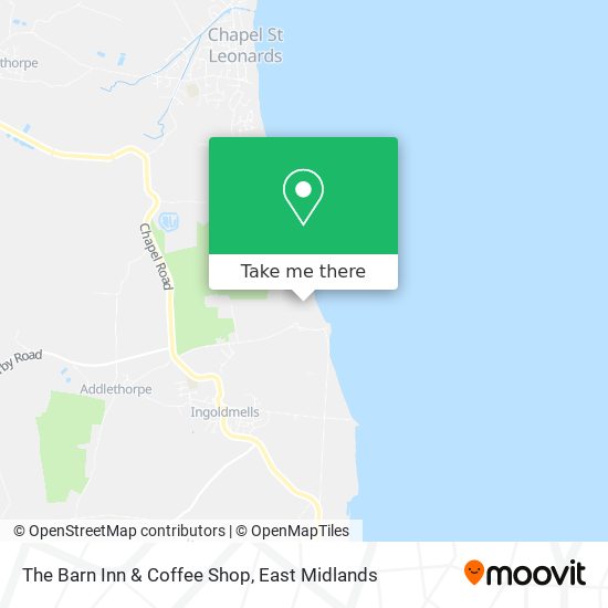 The Barn Inn & Coffee Shop map