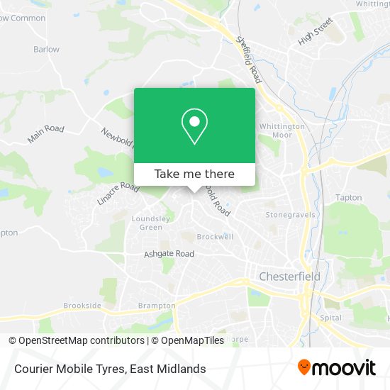 Courier Mobile Tyres map