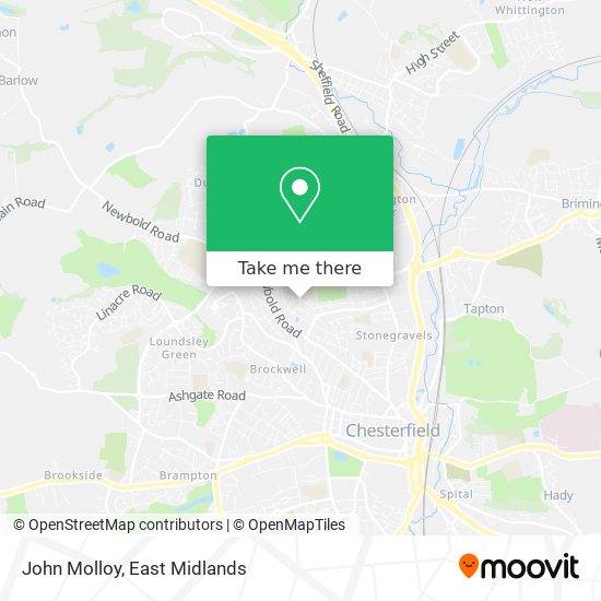 John Molloy map