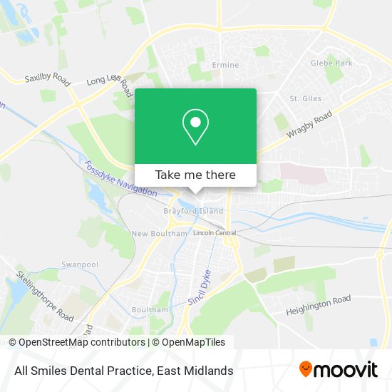 All Smiles Dental Practice map