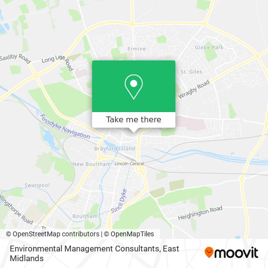Environmental Management Consultants map
