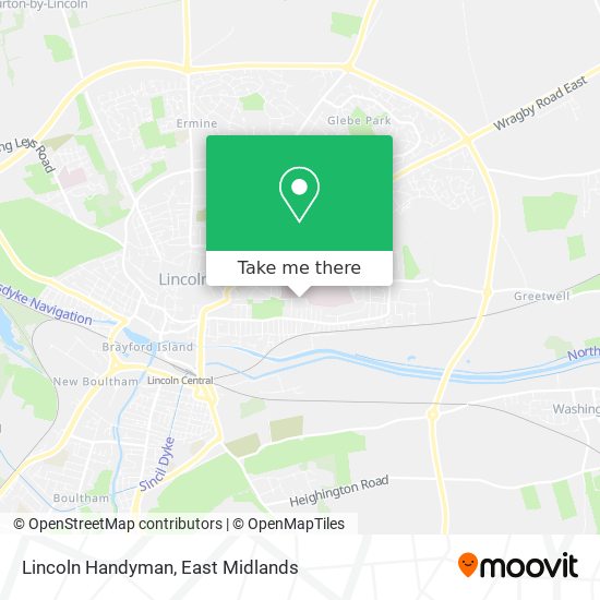 Lincoln Handyman map