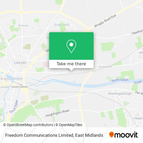 Freedom Communications Limited map