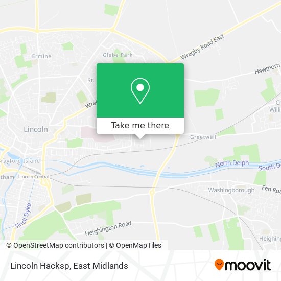 Lincoln Hacksp map