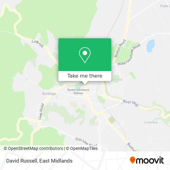 David Russell map