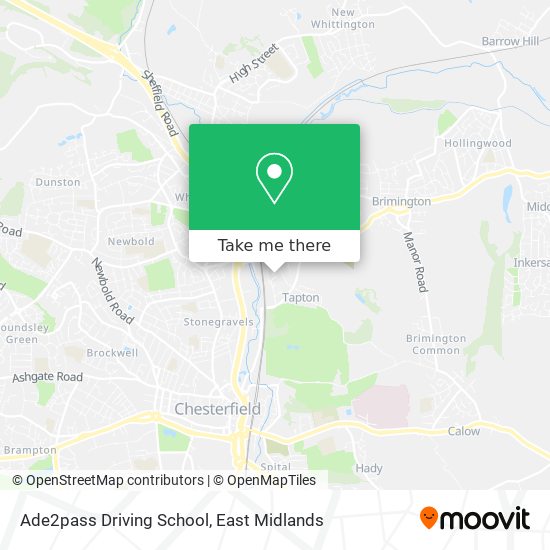 Ade2pass Driving School map