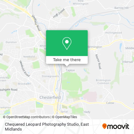 Chequered Leopard Photography Studio map